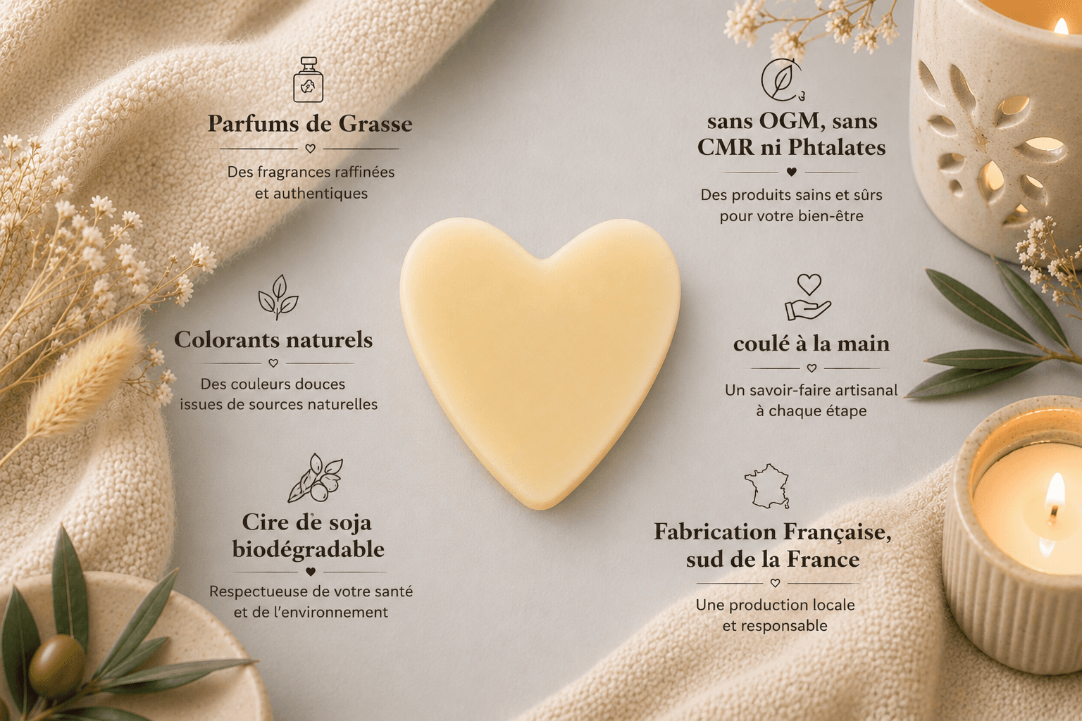 Fondant parfumé à l'unité Vanille – Image 4