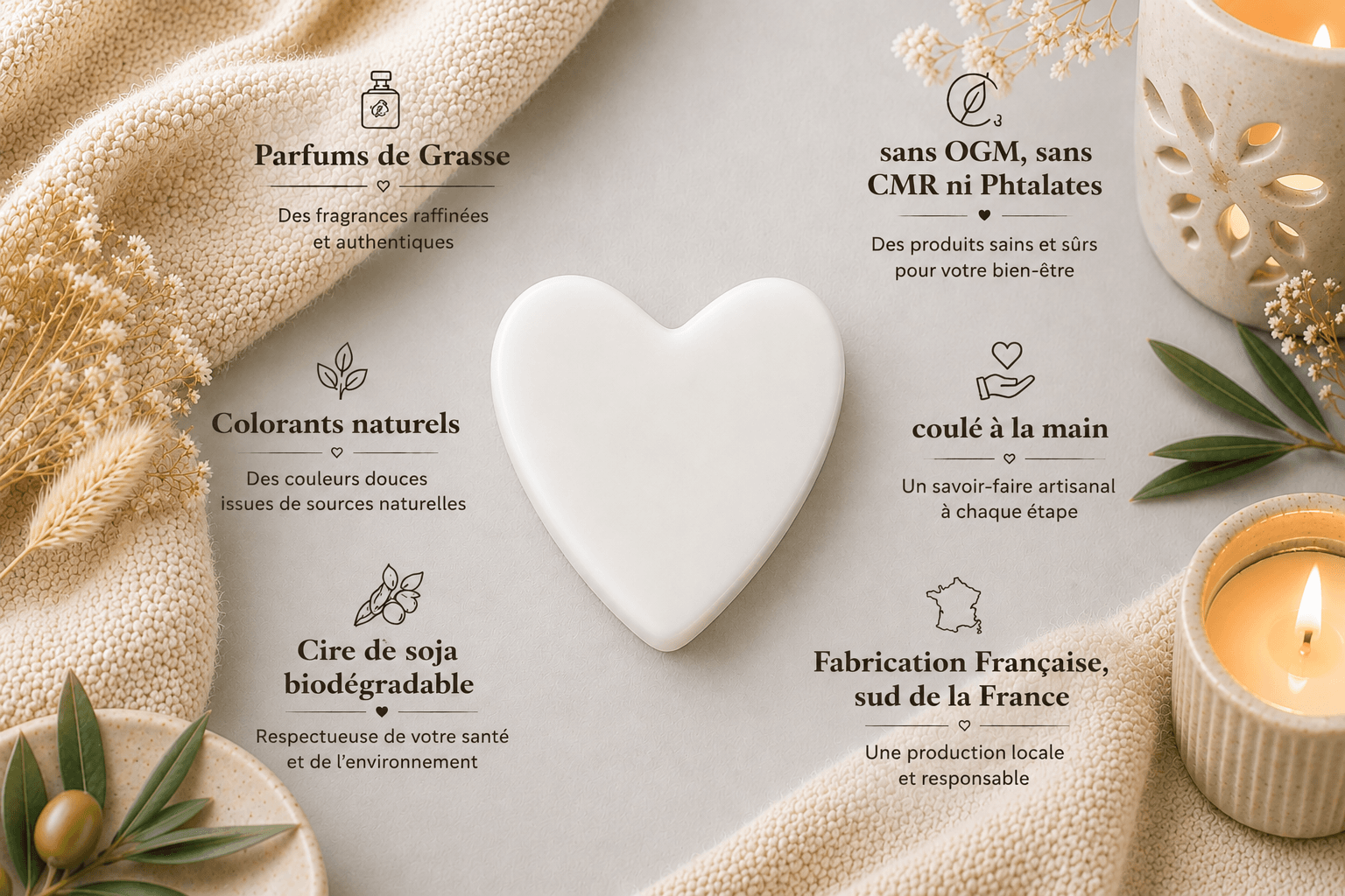 Fondant parfumé à l'unité Fleur de Coton – Image 5