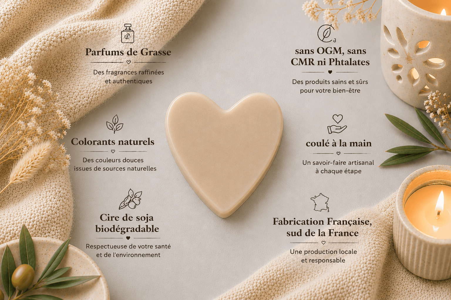 Fondant parfumé à l'unité Bois de Oud – Image 4